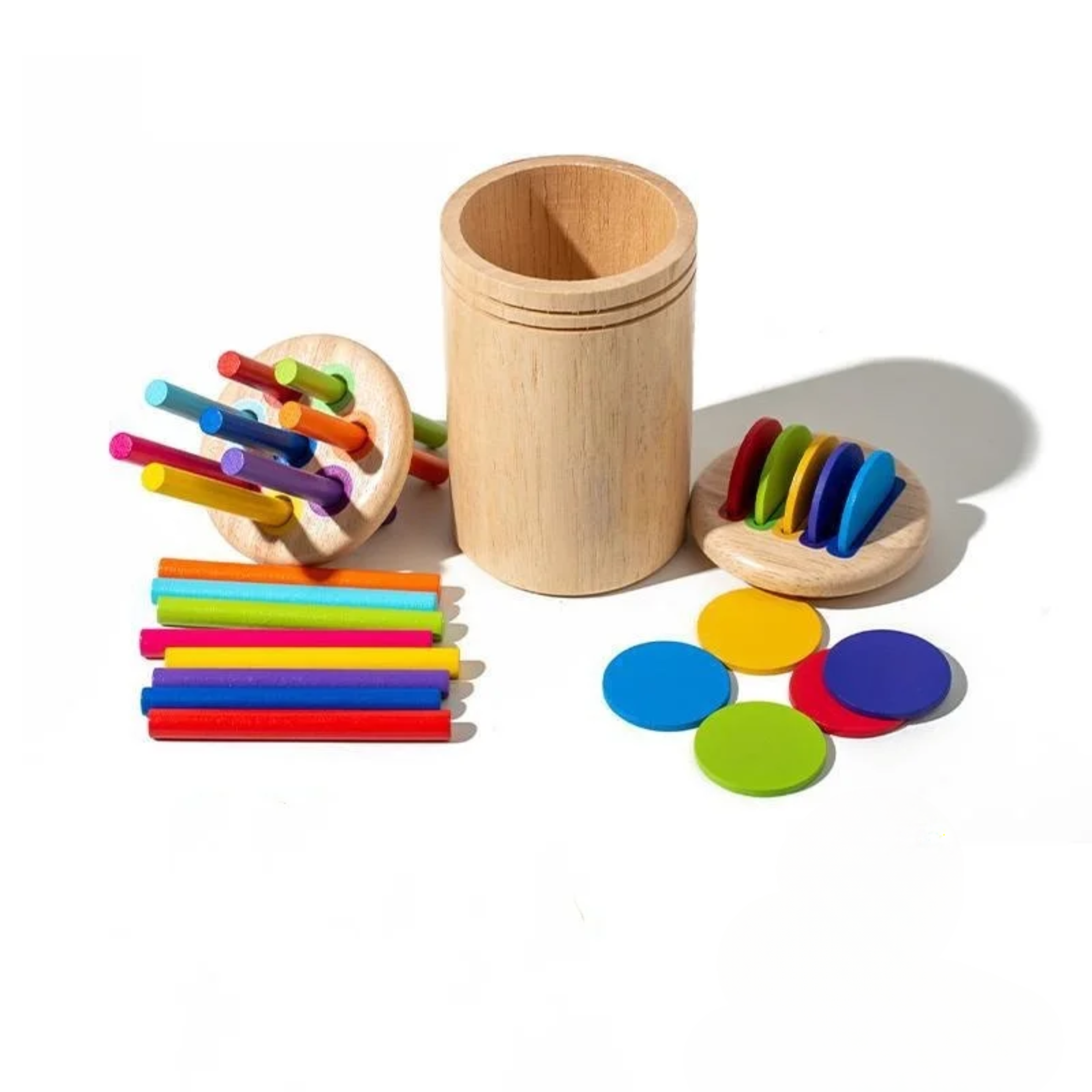 Colour Sorting Puzzle Sticks and Circles