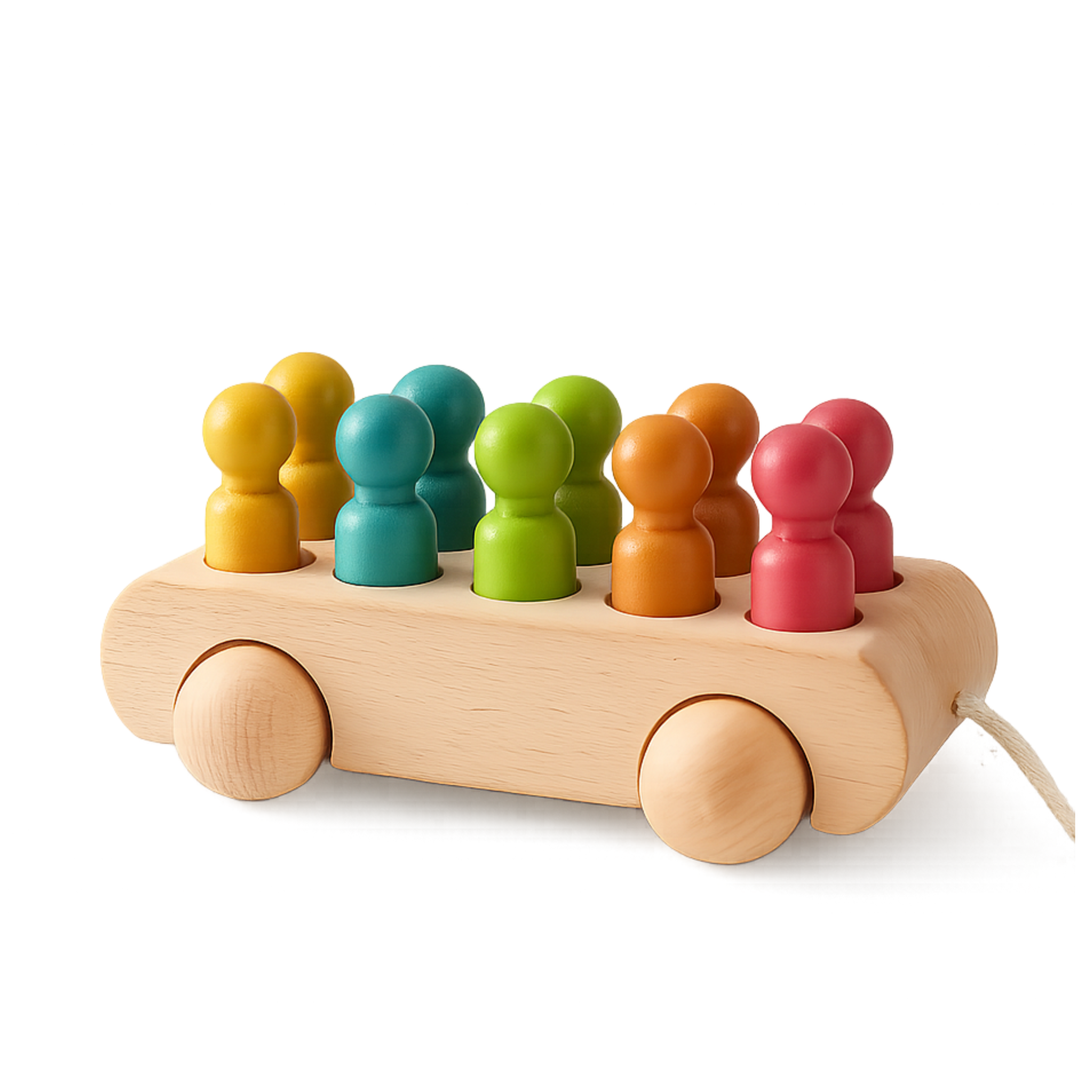 Wooden Beech Trolley