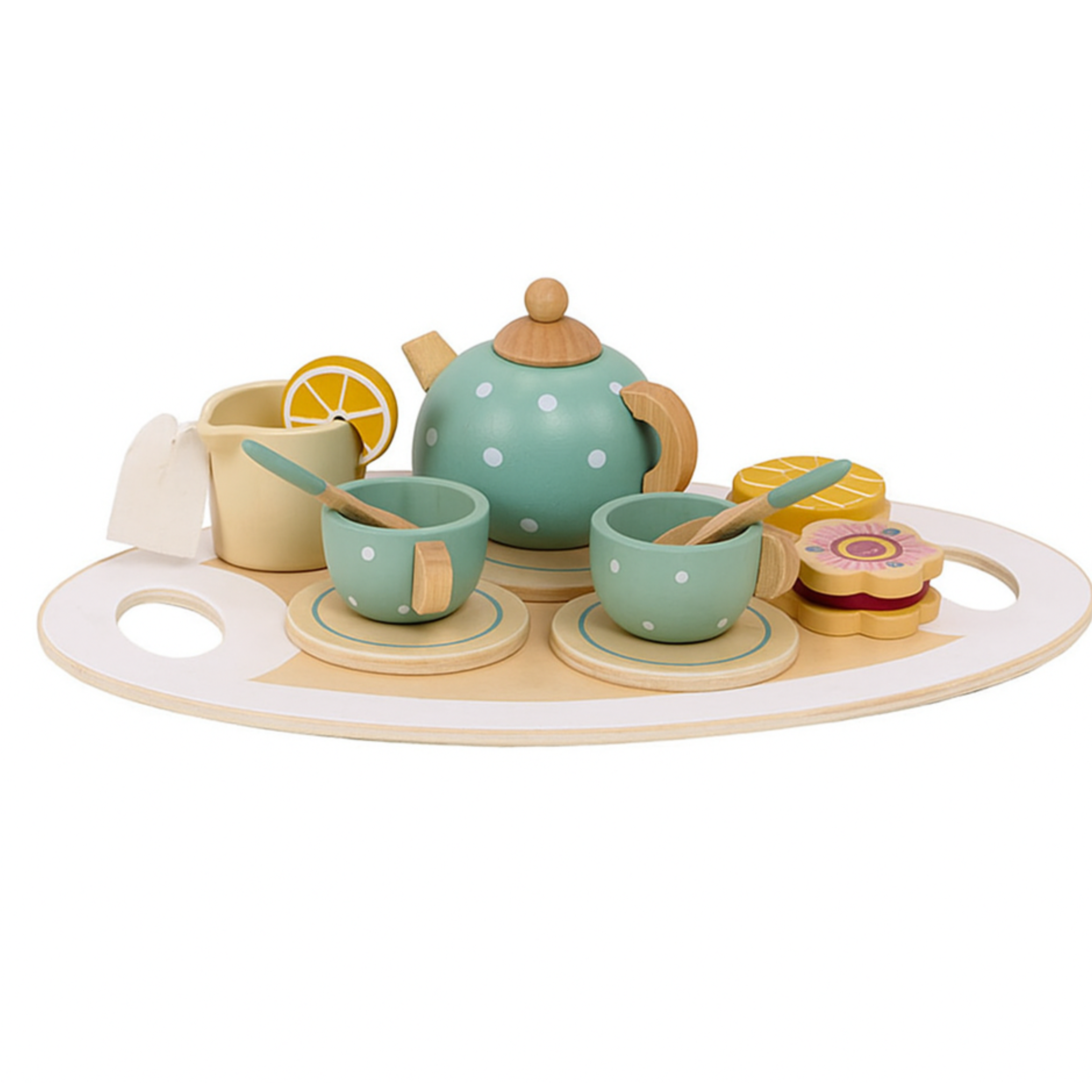 Wooden Tea Party Set