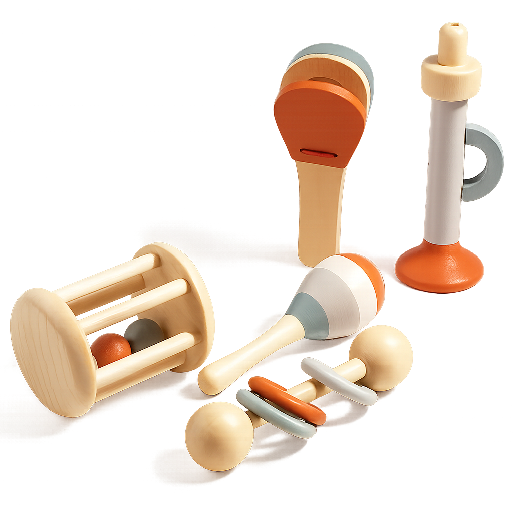 Baby Musical Rattle Set