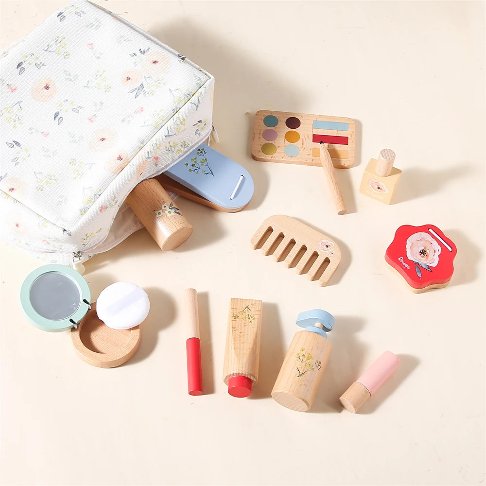 Wooden Makeup & Beauty Play Set