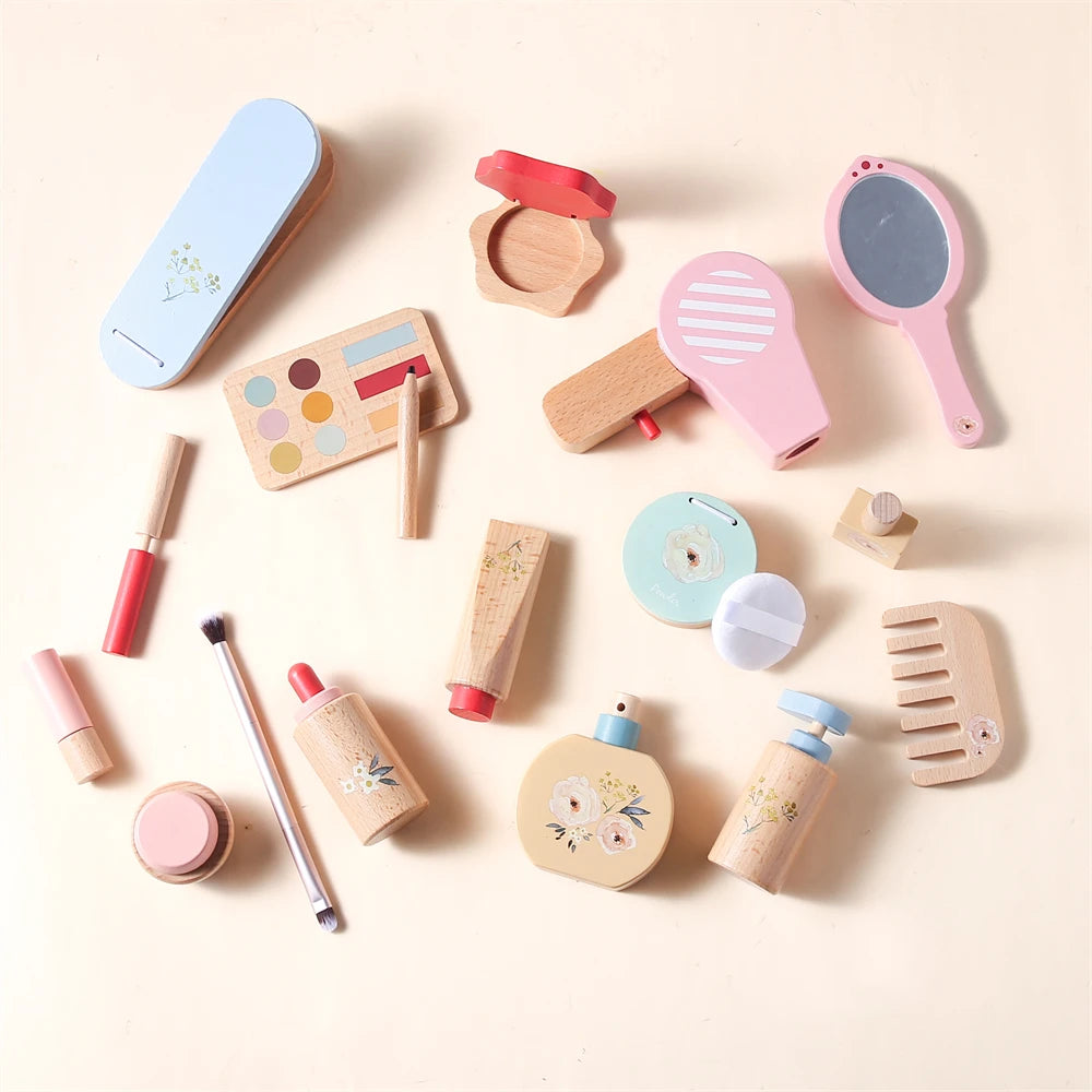 Wooden Makeup & Beauty Play Set