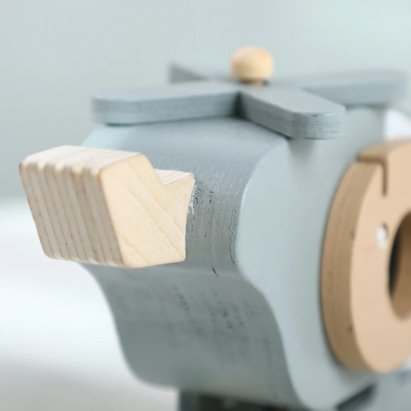 Wooden Animal Helicopter Toy