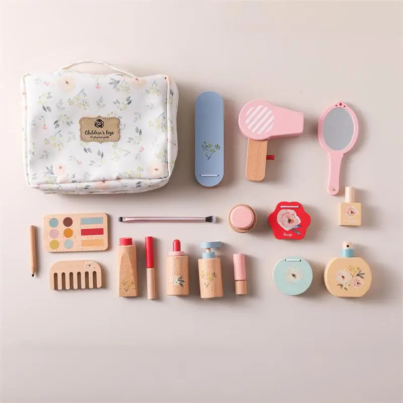 Wooden Makeup & Beauty Play Set