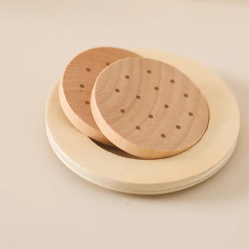 Wooden Coffee Machine Play Set