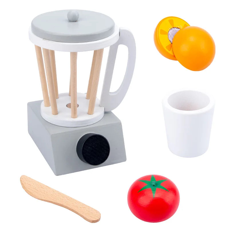 Wooden Kitchen Food Processor