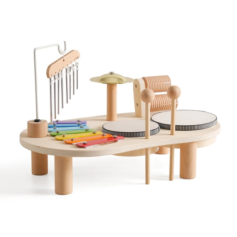 Wooden Montessori Aeolian Bells