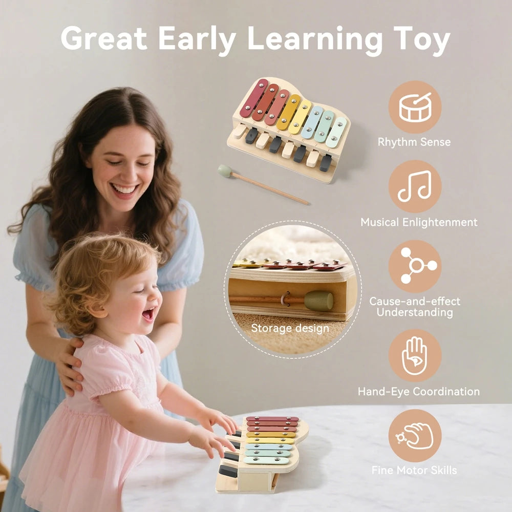 Wooden Piano & Xylophone