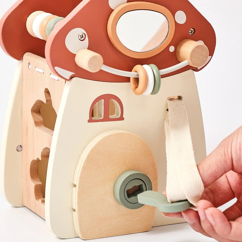 Wooden Mushroom House