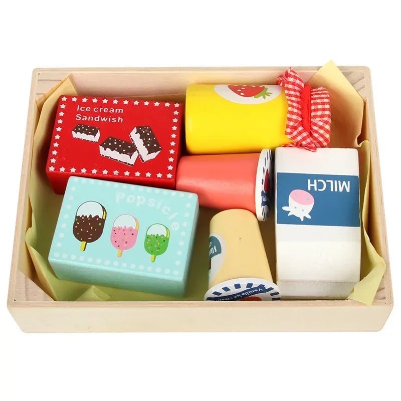 Wooden Snack Set