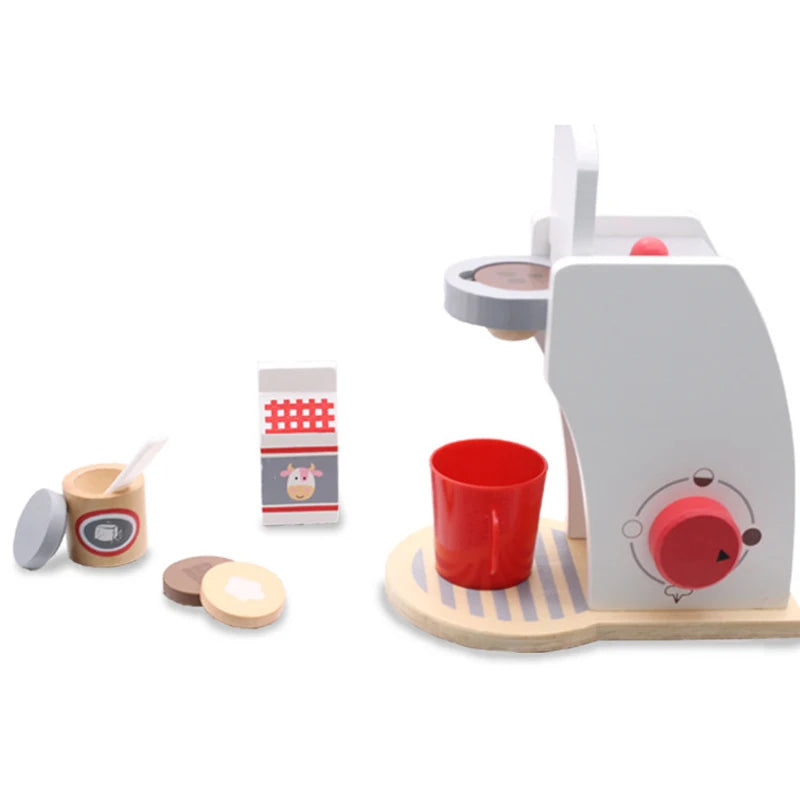 Wooden Kitchen Coffee Set