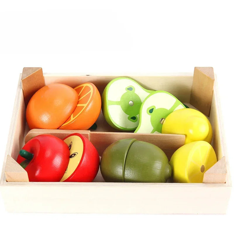 Wooden Vegetables Set
