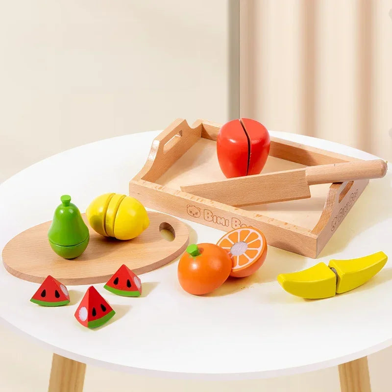 Wooden Fruit Set