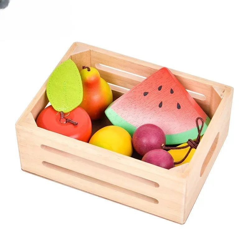 Wooden Fruit Set